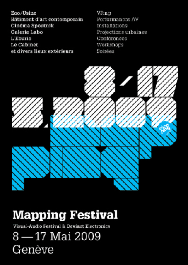 Affiche mapping 2009